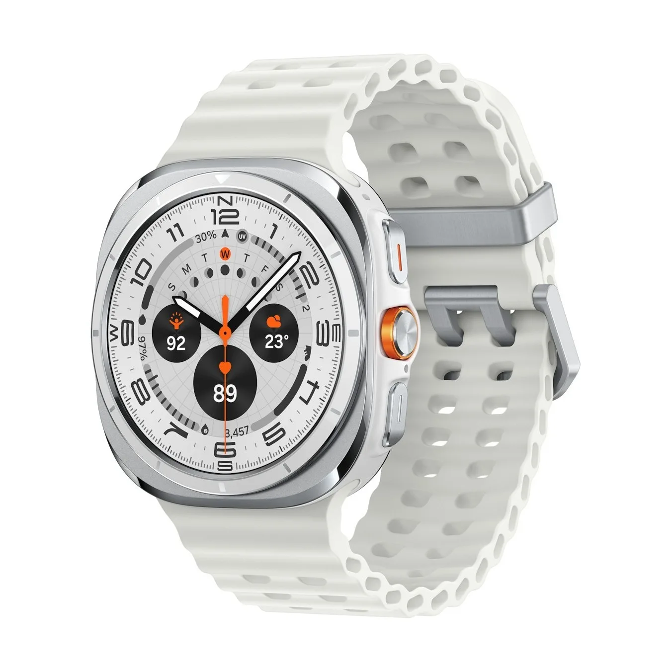 Samsung Galaxy Watch Ultra L705 DE - 47mm Titanium, White, 32GB, LTE, Wear OS