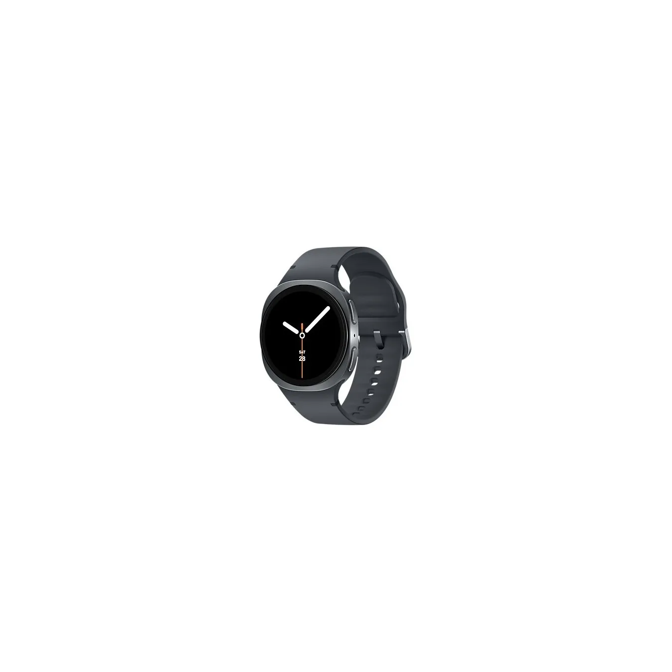 Samsung Galaxy Watch8 40 mm LTE EU - Color: silver black, 32 GB, Wear OS