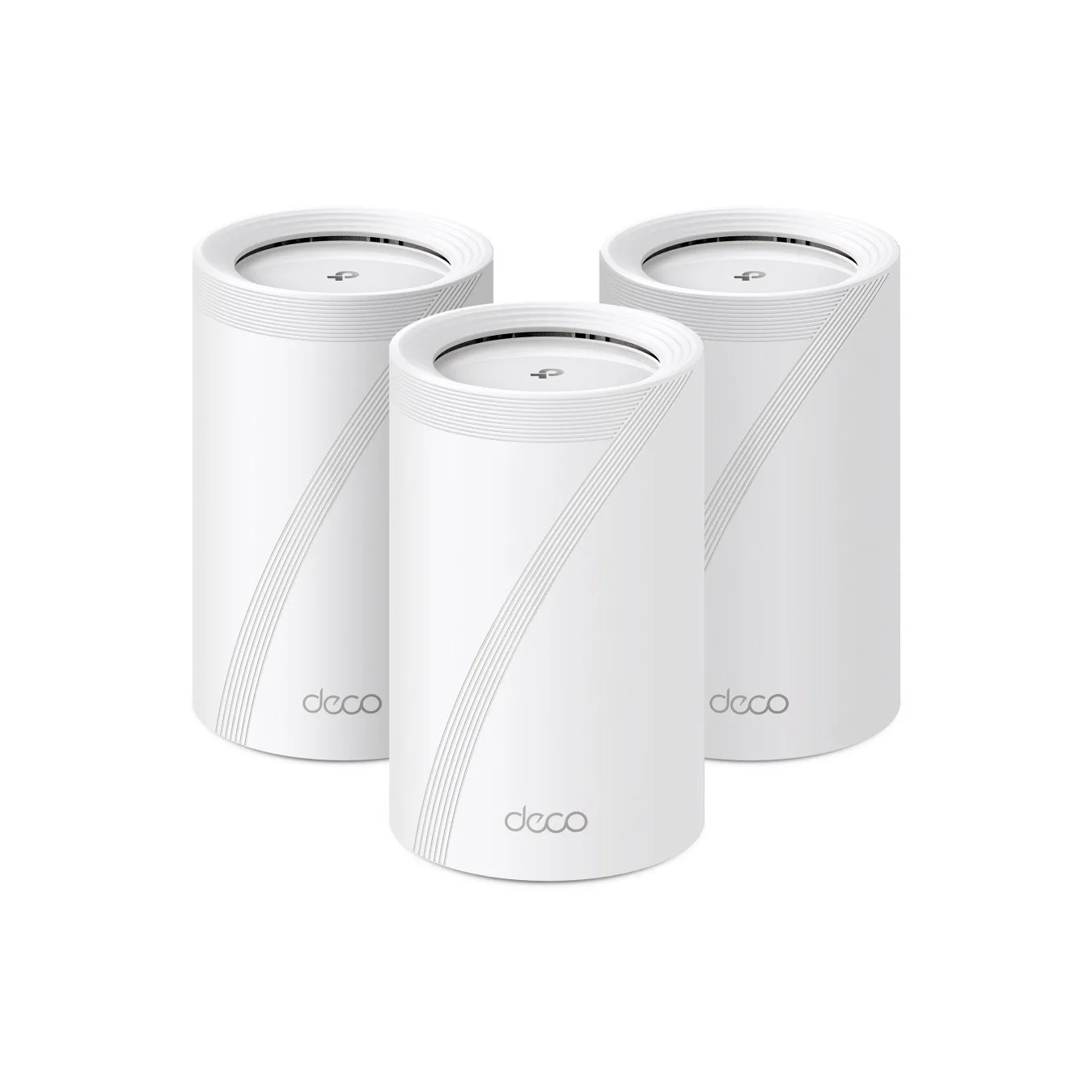TP-Link Deco BE65 Mesh Wi-Fi 7 System (3-Pack) - White, Tri-Band 2.4/5/6 GHz, up to 9214 Mbps