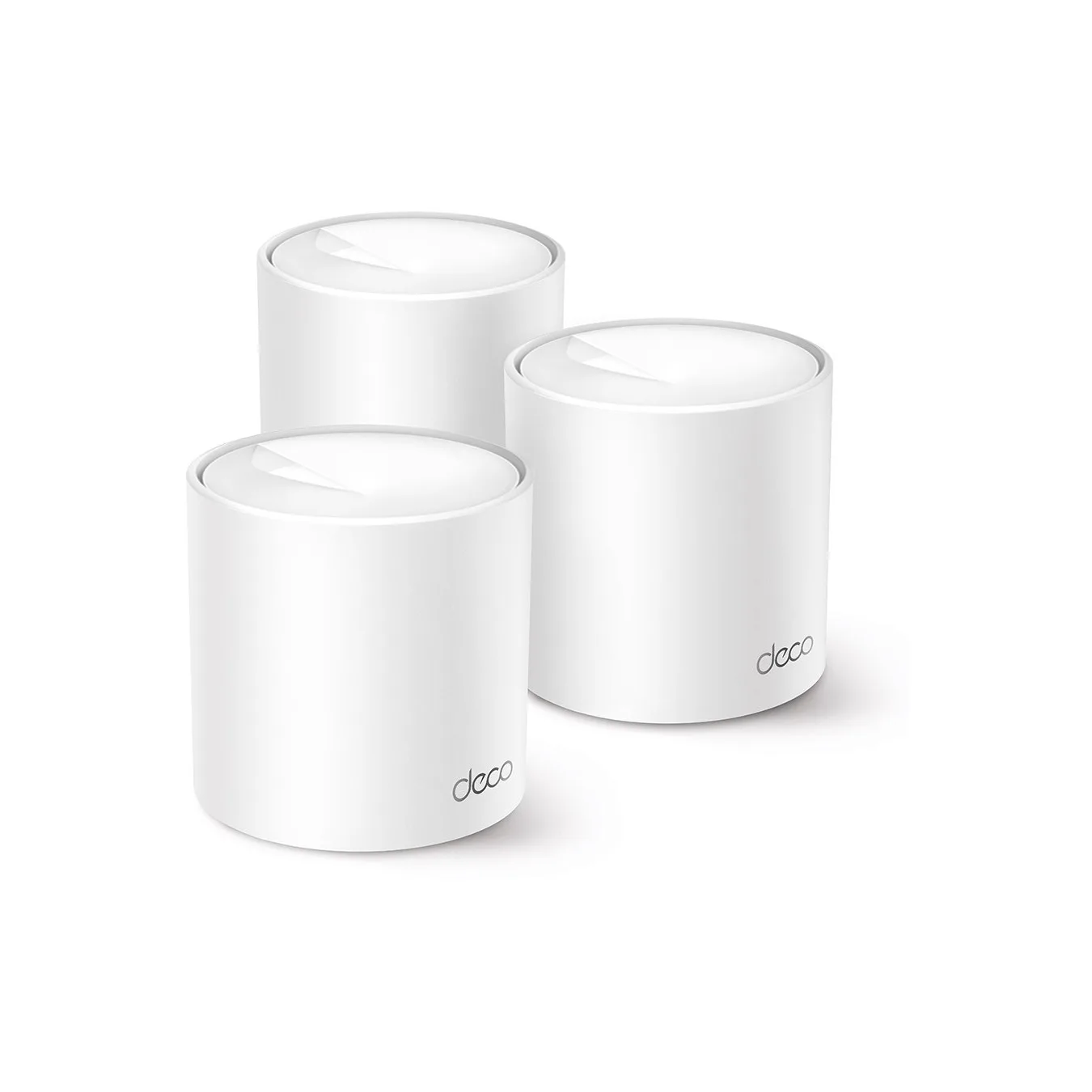TP-Link Deco X1500 AX1500 Mesh Wi-Fi 6 System - 3-Pack - White, Dual-Band, 2x Gigabit Ethernet