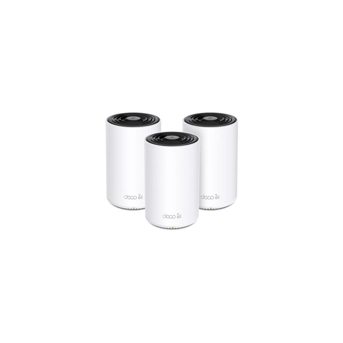 TP-Link Deco X75 AXE5400 Mesh Wi-Fi 6E System - 3-Pack - White, Tri-band, 1.7 GHz Quad-Core CPU