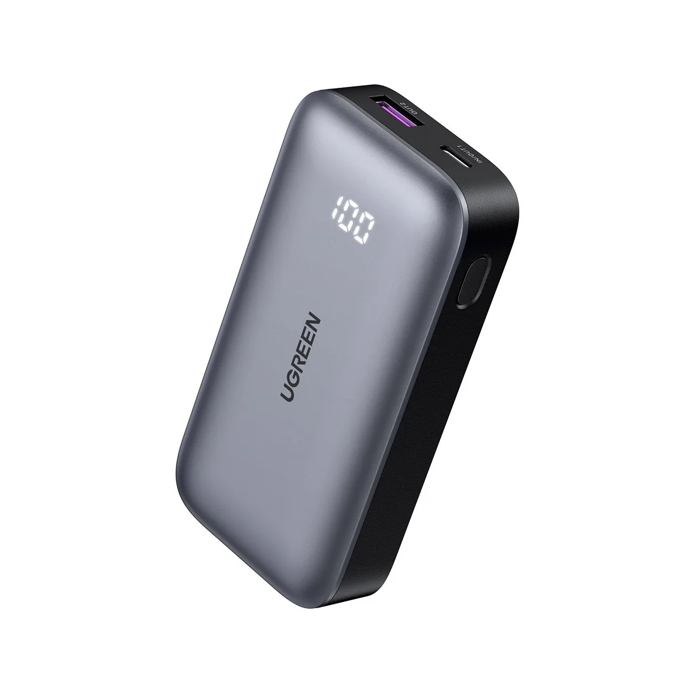 UGREEN 10000mAh Mini Power Bank - 30W Quick Charging, Compact USB-C PD Battery