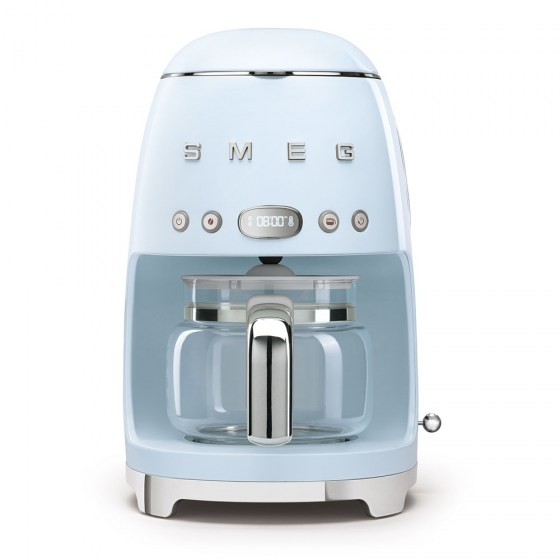 SMEG Drip Filter Coffee Machine 50's Style DCF02PBEU pastel blue