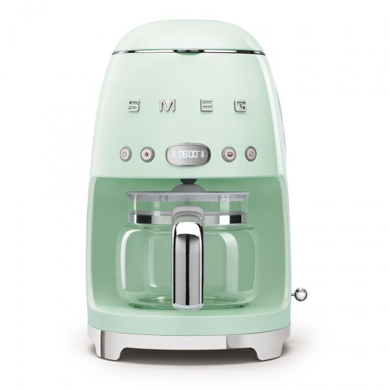 SMEG Drip Filter Coffee Machine 50's Style DCF02PGEU pastel green