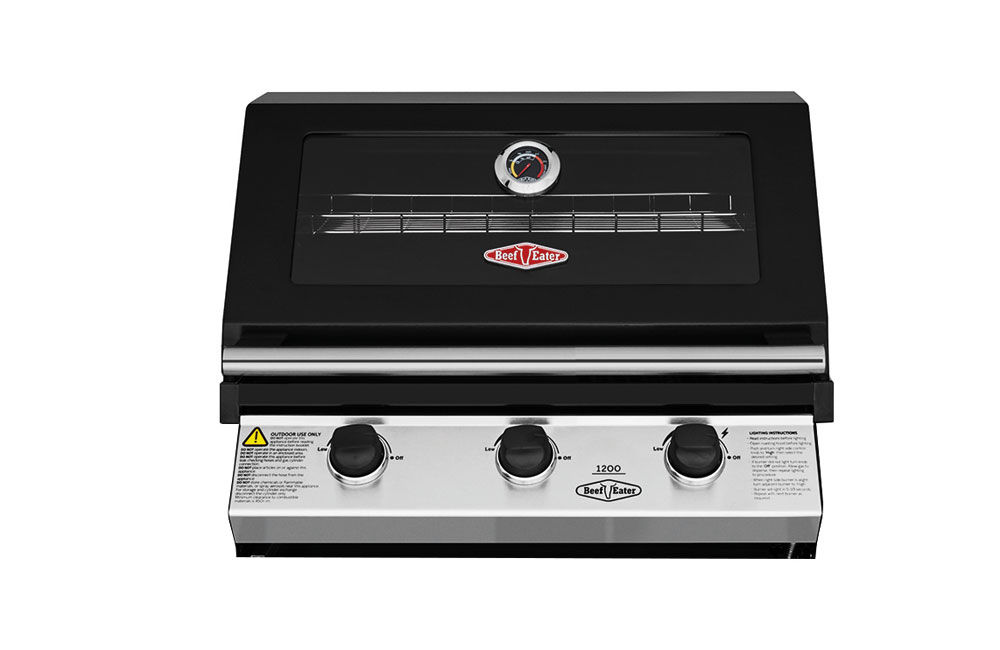 BeefEater 1200E Series – 3 Burner Built-In BBQ BBG1230BBE