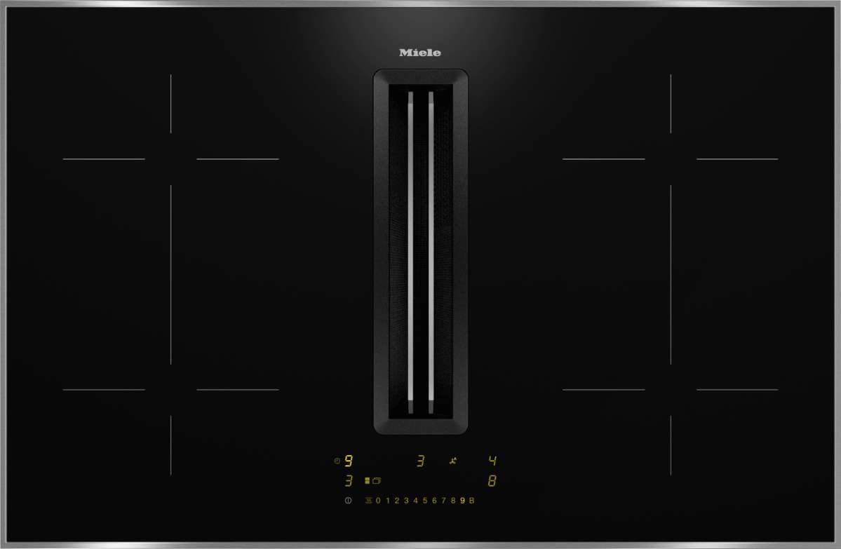 Miele Induction hob with integrated extraction KMDA7473 FR-A Silence