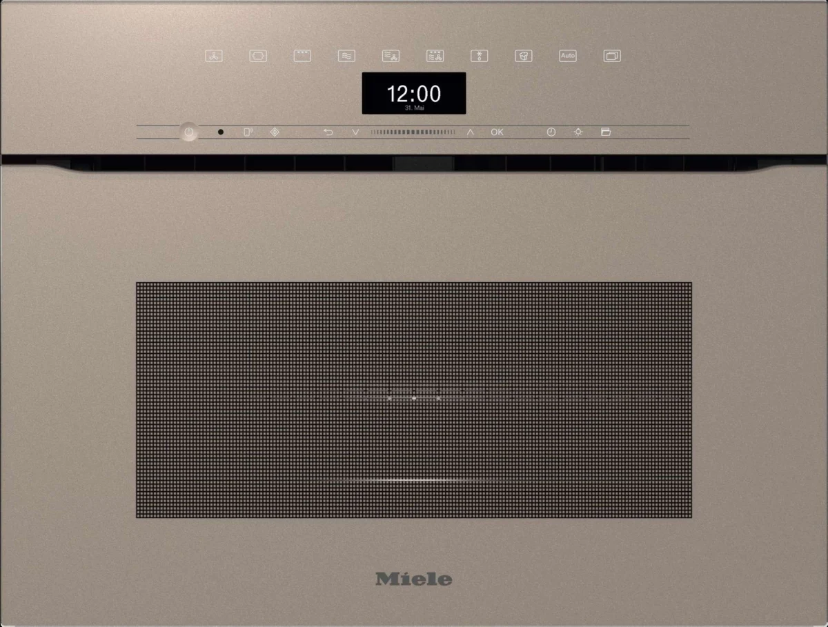 Miele microwave combination oven H7440 BMX Pearl beige