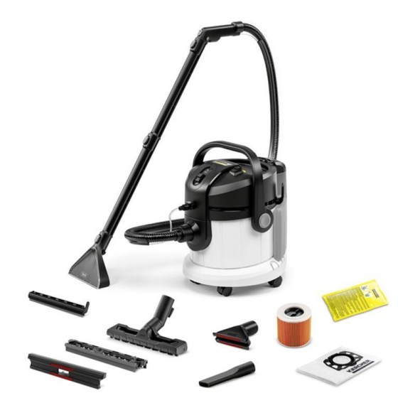 Karcher SE 4 Vacuum Wet / Dry 1000W with Plastic Bin 4lt