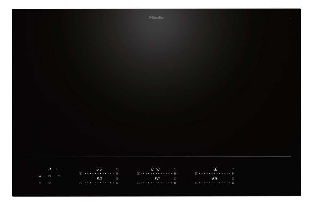 Miele Induction hob with onset controls PLATINUM KM8685 FL ,80cm