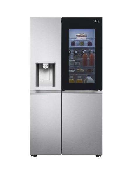 LG InstaView Side by Side Refrigerator GSXV91BSAF
