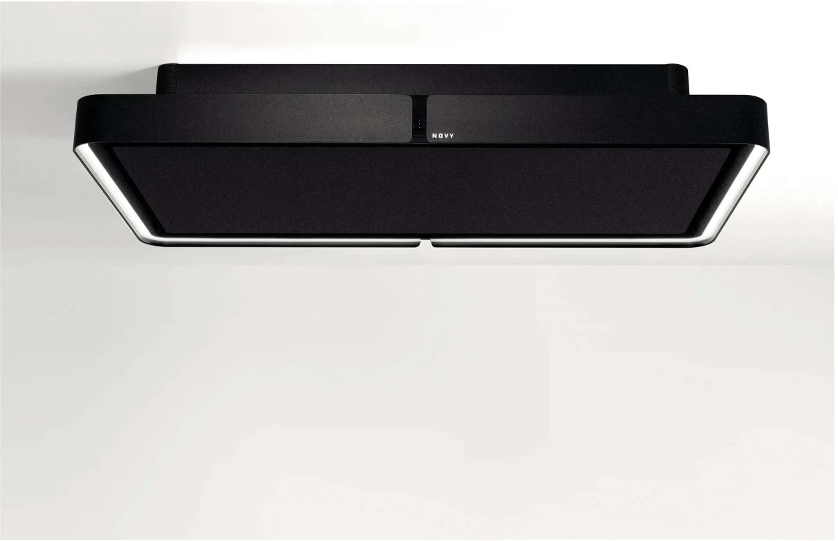 Novy Black Ceiling unit Novy Cloud 232 ,110cm