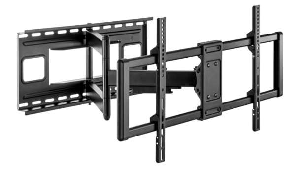 Brateck TV Mount 80×40 Turn 2-Arm 72cm 80kg LPA77-483