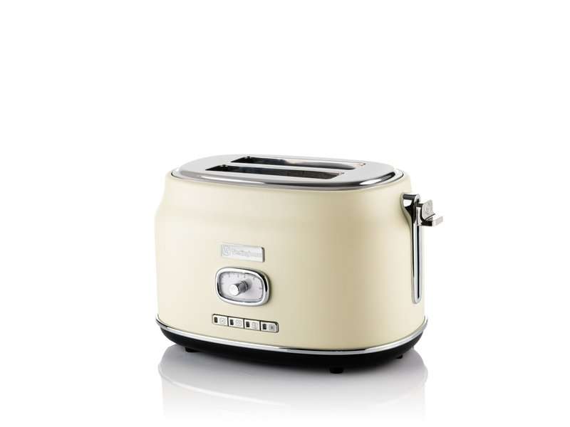 Westinghouse Retro Series 2 Slice Toaster Cream WKTT857
