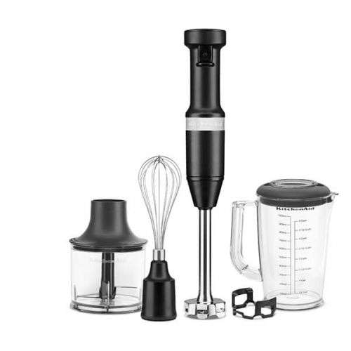 KITCHENAID HAND BLENDER WITH ACCESSORIES 5KHBV83BBM