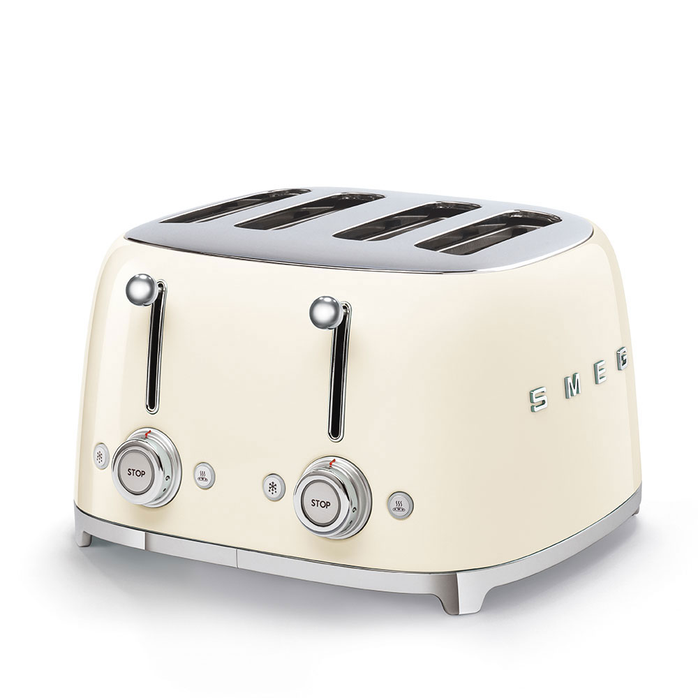 SMEG 4slot Toaster 50’s Style TSF03CREU