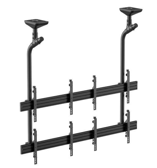 Brateck Video Wall Ceiling 2×2 60×40 50kg/Screen LVC03-446FL-02