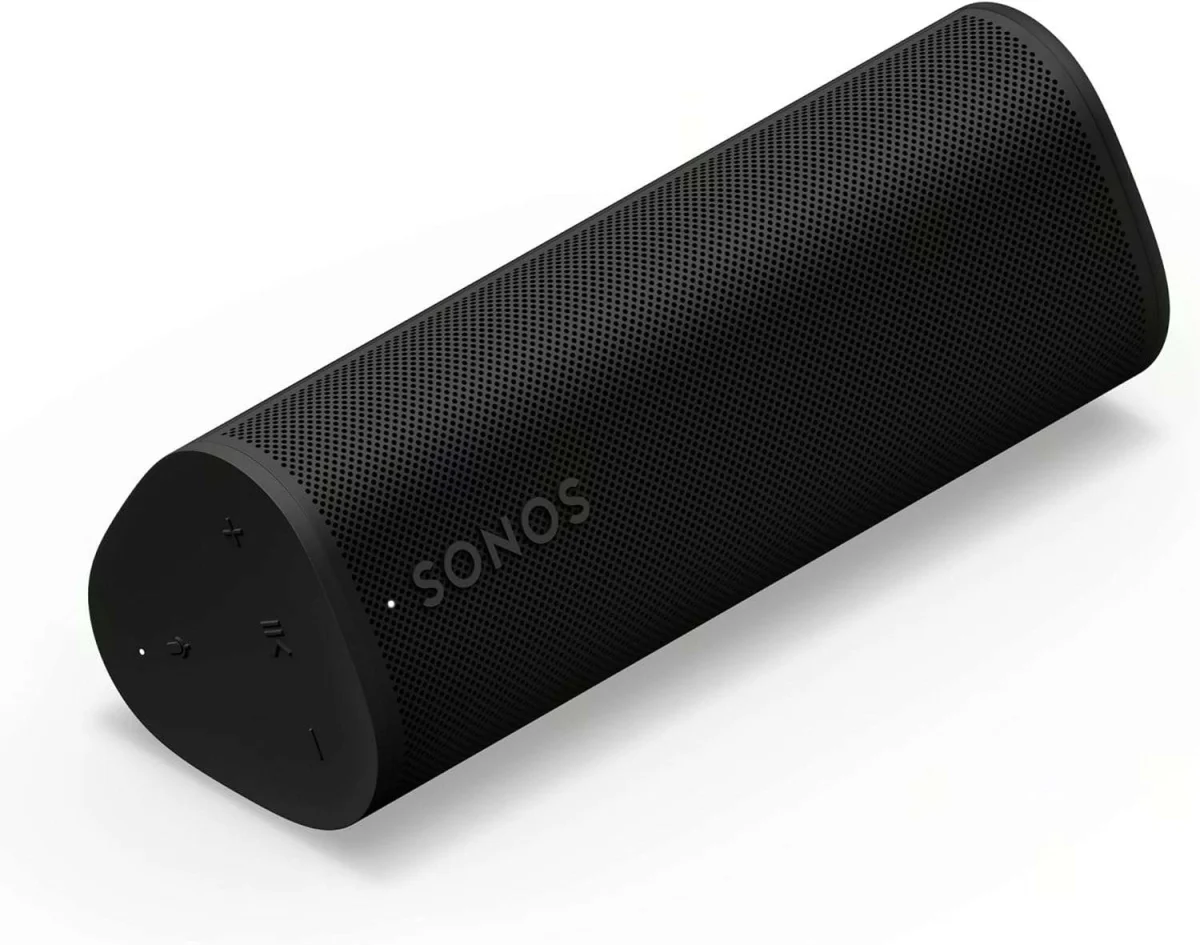 Sonos Roam 2 – Black – Portable Waterproof Bluetooth Speaker