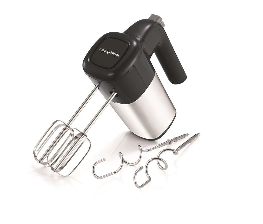 Morphy Richards 400512 – Total Control Grey Hand Mixer