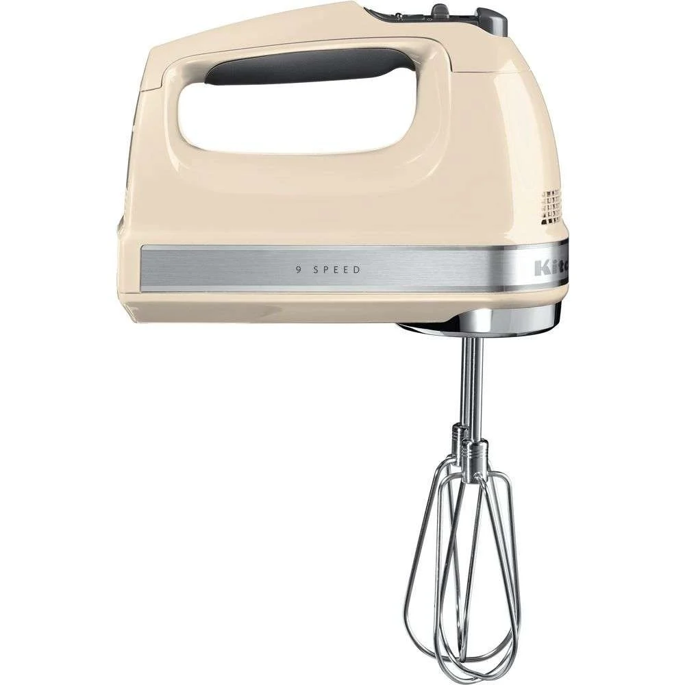 KITCHENAID 9 SPEED HAND MIXER ALMOND CREAM 5KHM9212BAC
