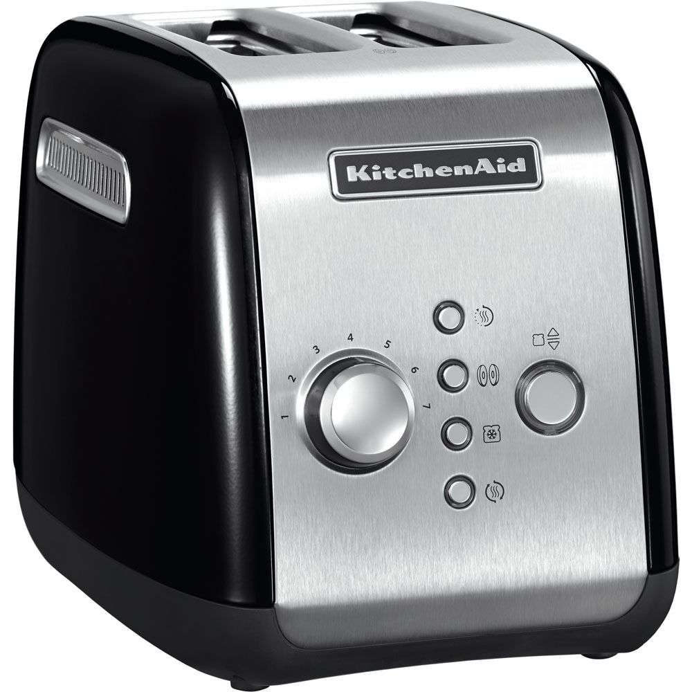 KITCHENAID 2 slide TOASTER BLACK 5KMT2115BOB