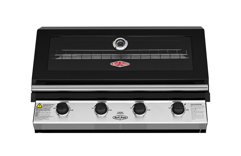 BeefEater 1200E Series – 4 Burner Built-In BBQ BBG1240BBE