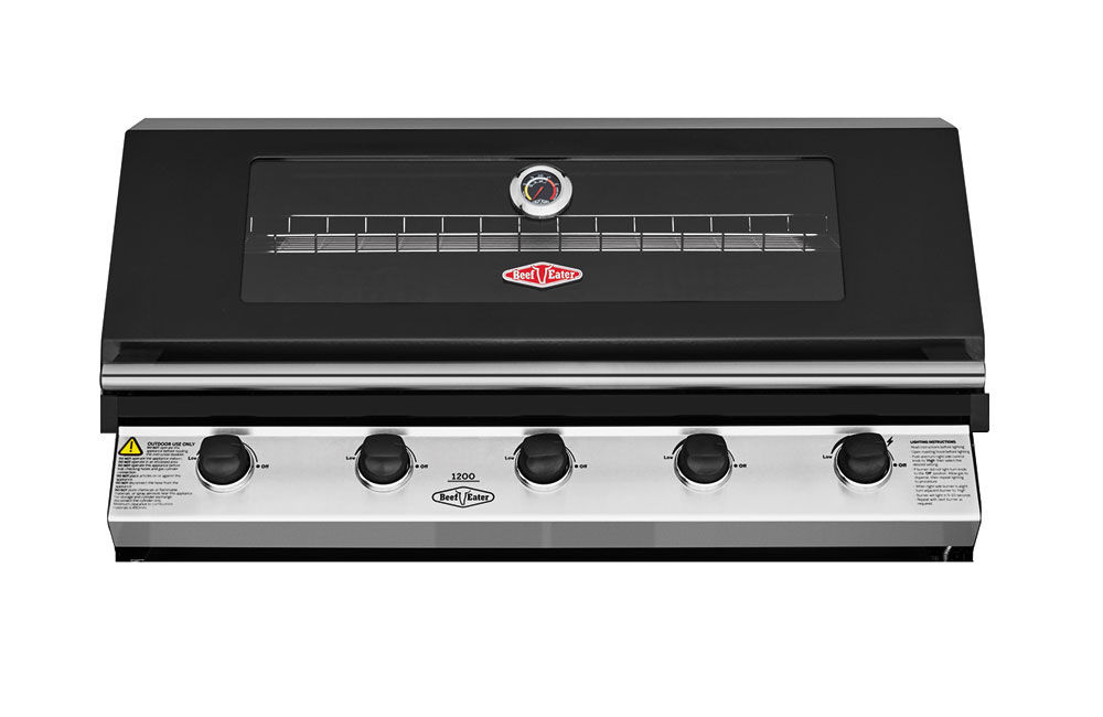 BeefEater 1200E Series – 5 Burner Built-In BBQ BBG1250BBE