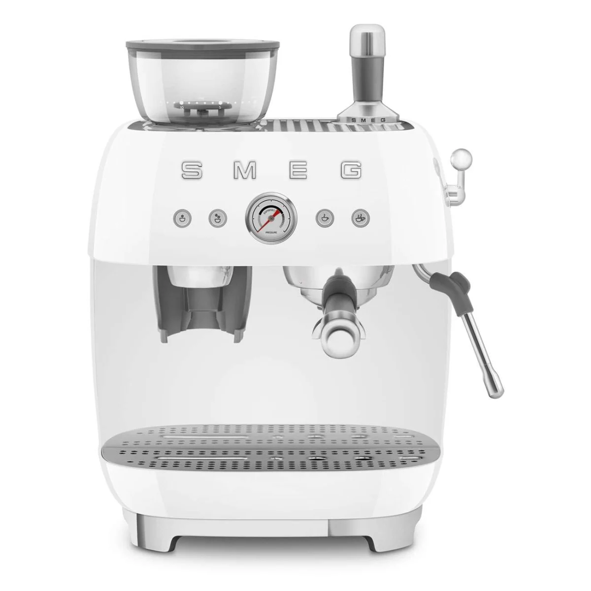 SMEG 50’S ESPRESSO MANUAL COFFEE MACHINE EGF03WHEU