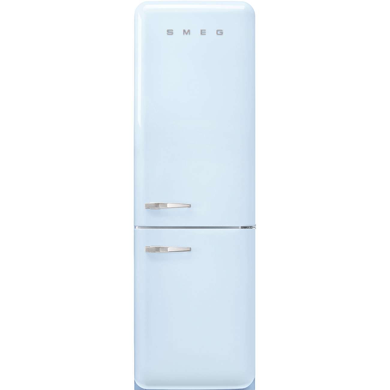 Smeg Fridge Freezer 50’s Style FAB32 FAB32RPB5 Pastel Blue, 60cm