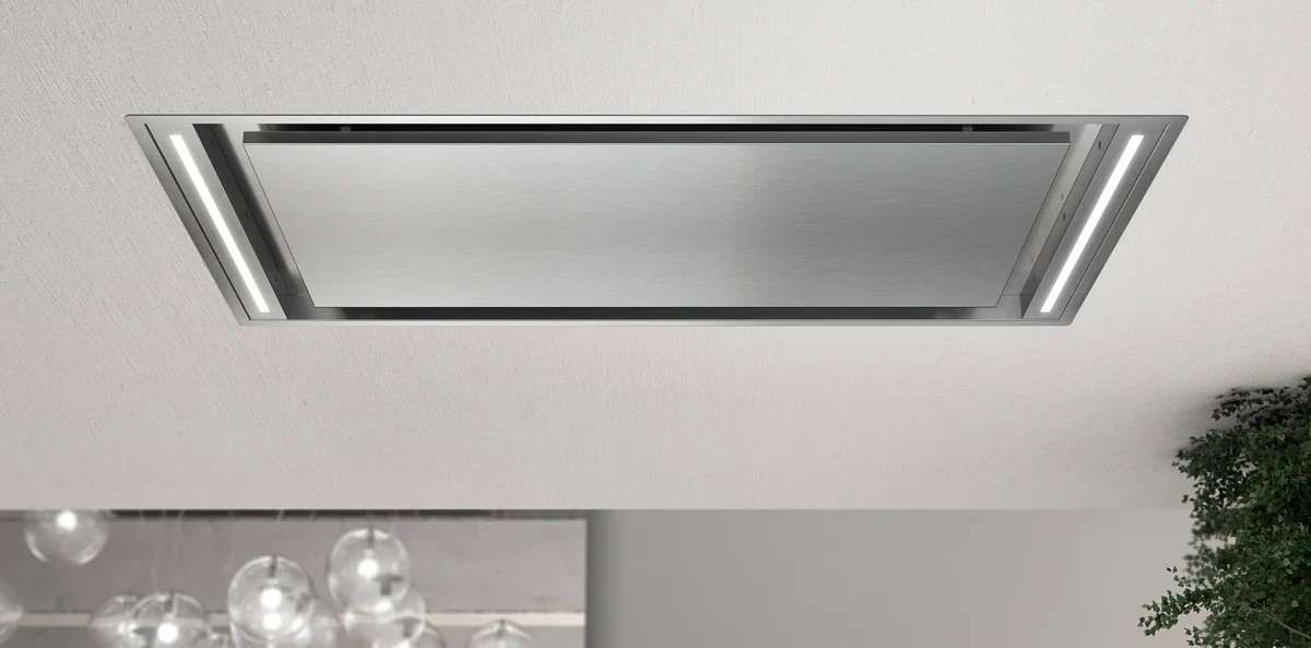 Airforce Silhouette Easy Up Standard Ceiling Hood 100cm s/steel