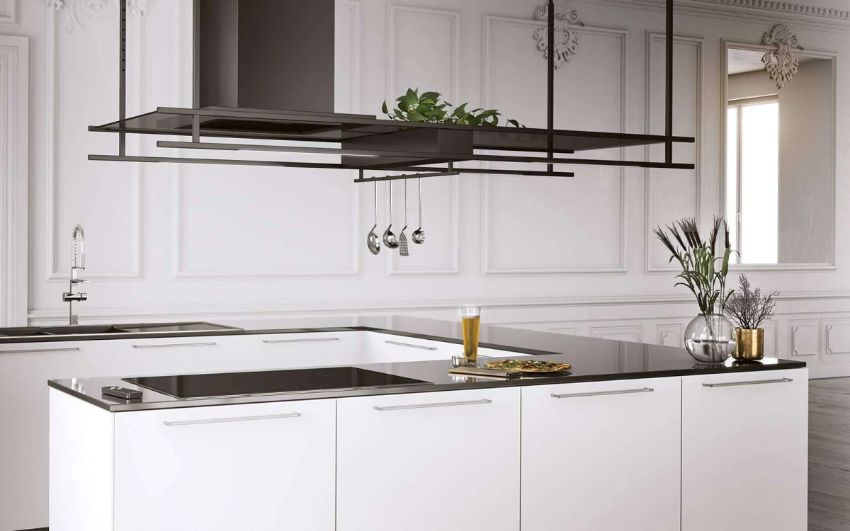 Airforce FRAME island extractor hood 180cm
