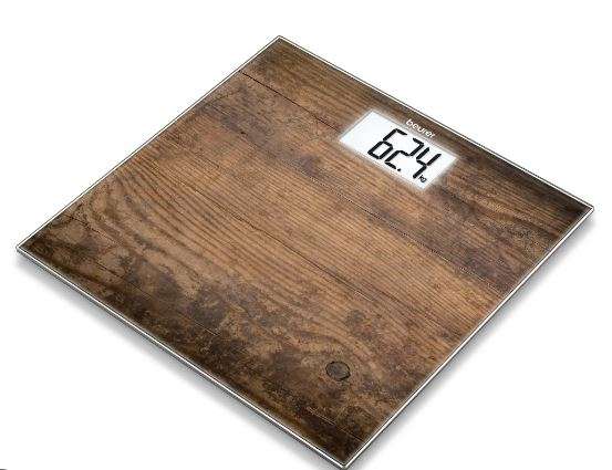 Beurer GS 203 Wood glass bathroom scale