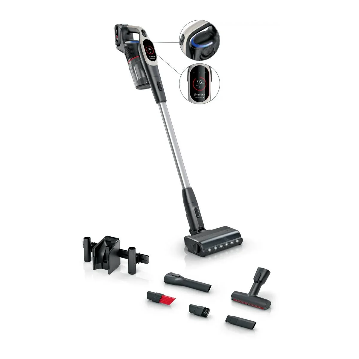 BOSCH BCS931GAC Unlimited 9 Wireless Handheld Vacuum Cleaner, Graphite