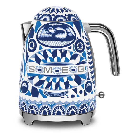 Smeg Kettle 50's Style KLF03DGBEU Dolce&Gabbana Blu Mediterraneo