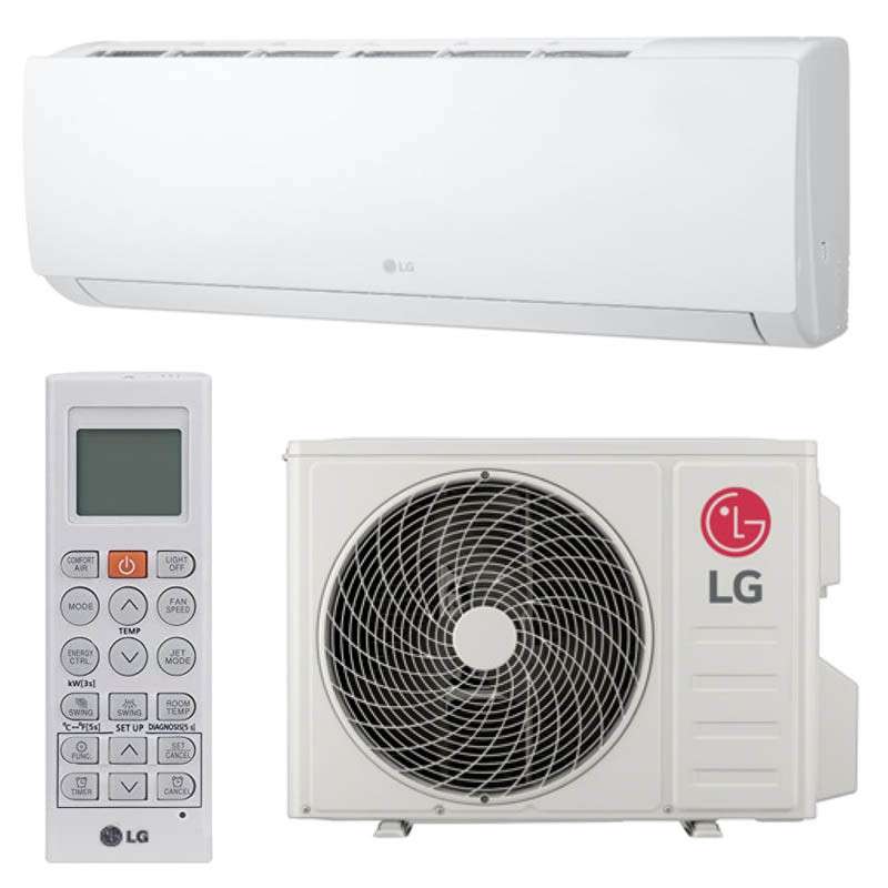 LG W09TE.NEU Wall Mounted Air-Conditioner, Inverter 9000BTU