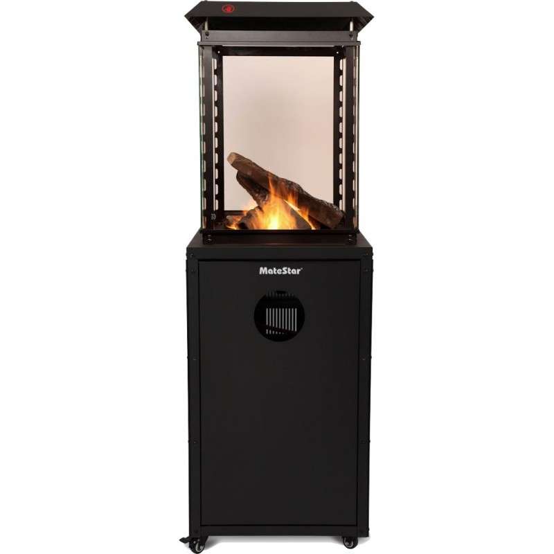 Matestar Outdoor Glass Patio Heater Flame Gas MAT-1201