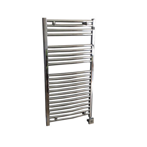 CHROME BATH HEATER TERMA 600W 120X60CM NO. 1462