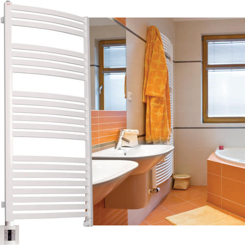 TERMA BATH HEATER 400W 120X50CM WHITE NO. 1068
