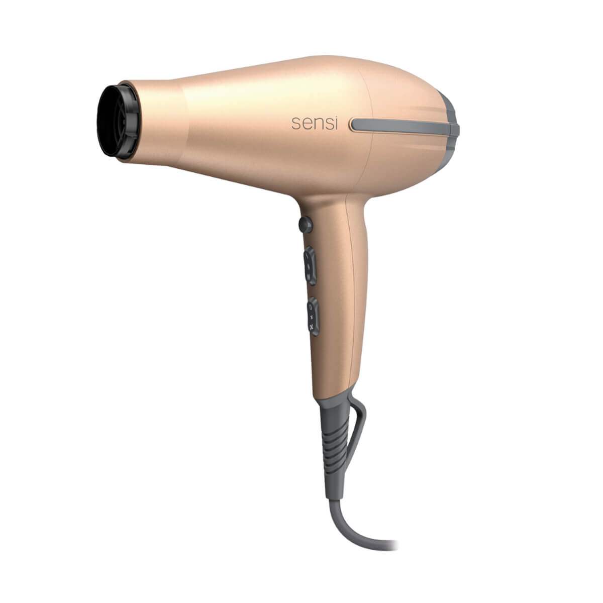 GAMA Tempo 5D Sensi Gold GH3320 – Professional Hair Dryer 2200W with Nozzle & Diffuser