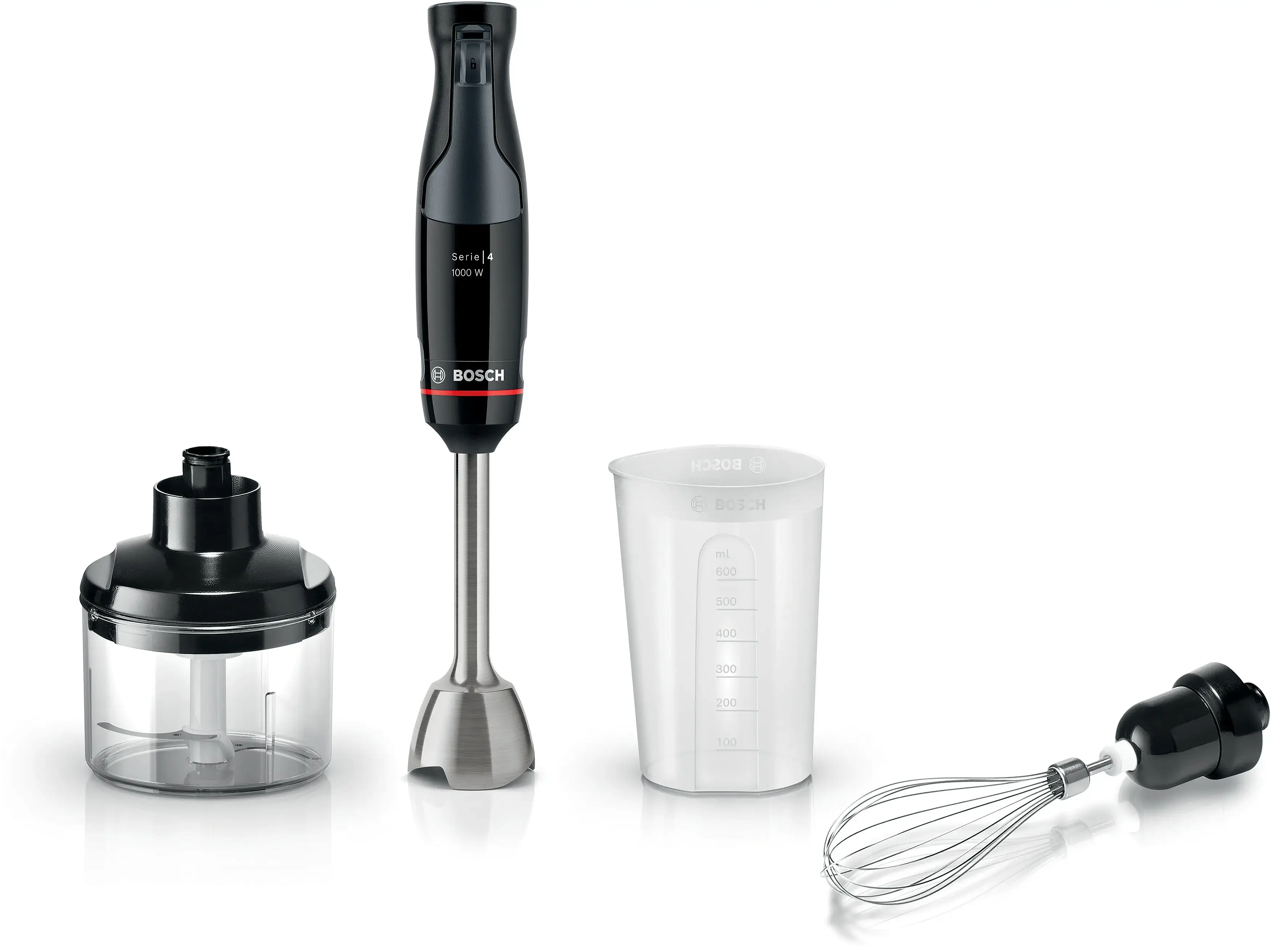 BOSCH MSM4B621 Handblender, Black 1000W