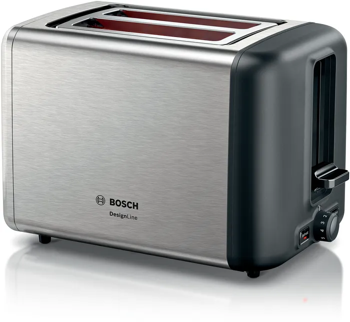 BOSCH TAT3P420 Toaster,DesignLine Stainless Steel