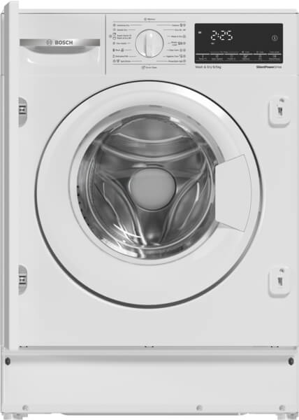 BOSCH Series 6, integrated washer dryer, 8/5 kg WKD28490EU, 1400 rpm