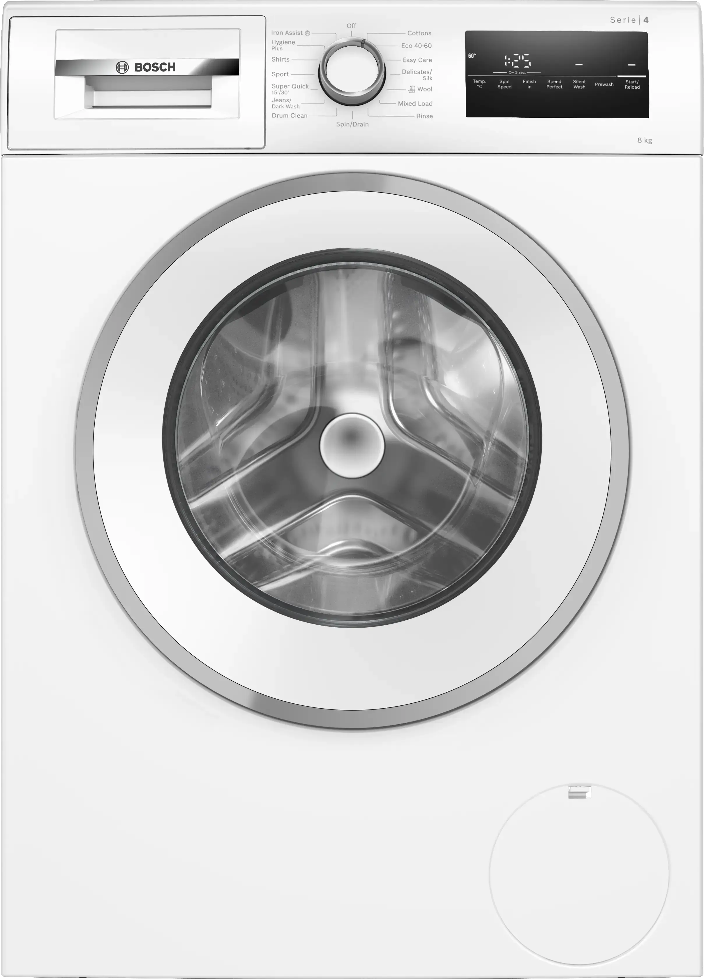 Series 4 Washing machine, front loader 8 kg max. 1400 rpm WAN28254GB