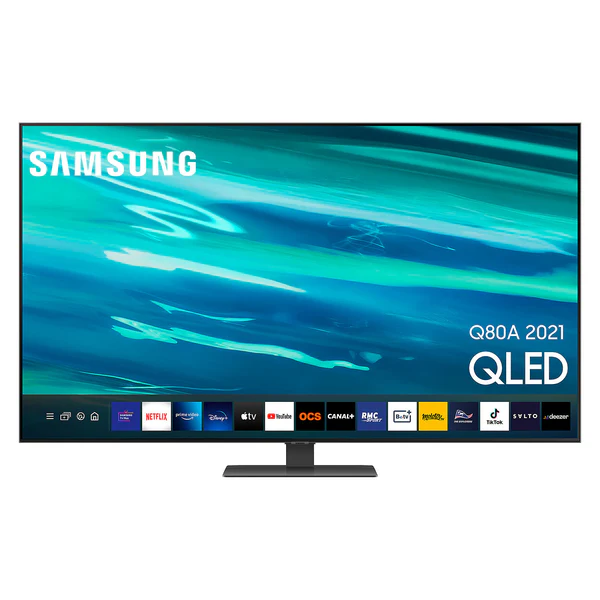 Samsung QLED QE55Q80AA 55" Τηλεόραση Smart 4K TV