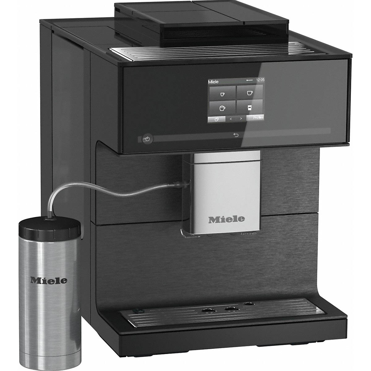 Miele CM 7750 Countertop Coffee Machine, Obsidian black, 11025330