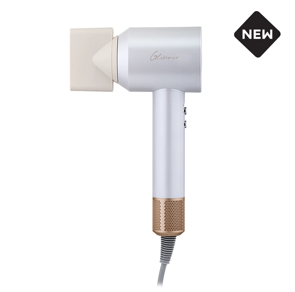 GRUPPE Glimmer B02 Hair Dryer, White