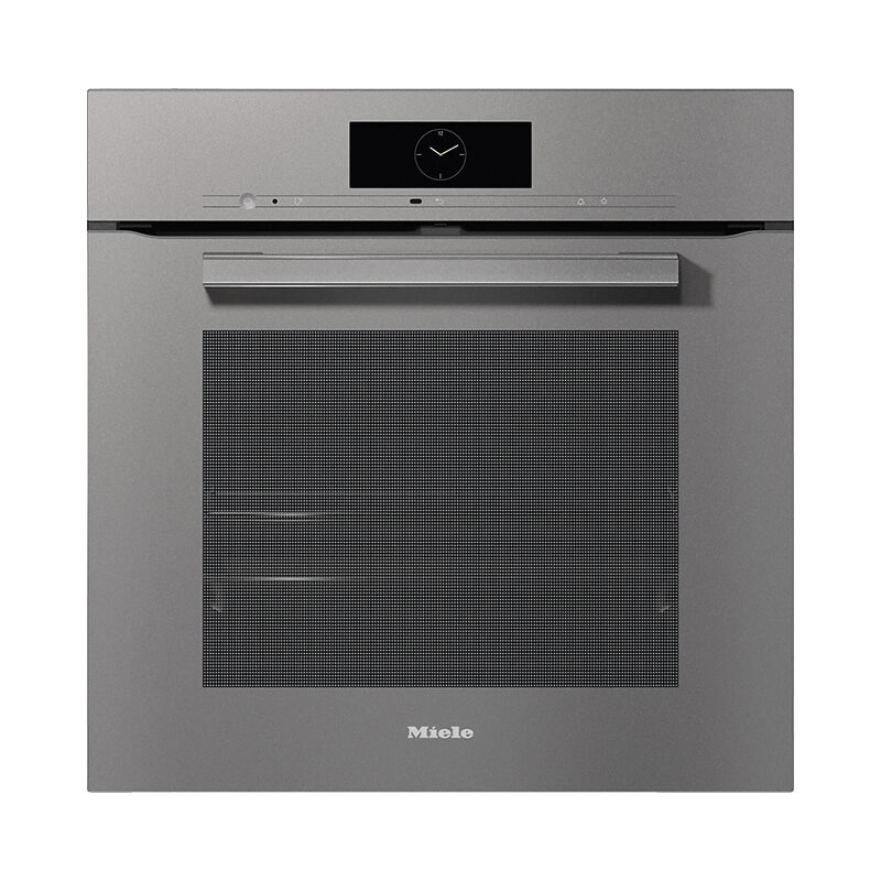 OVEN MIELE H7860 BP Harmonic Design oven with a cooking thermometer and BrilliantLight.
