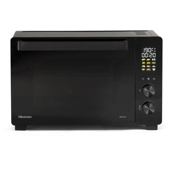 Hisense HOM30AF 30L Mini Oven 1800W with Air Fry, Convection, Rotisserie & 12 Cooking Functions