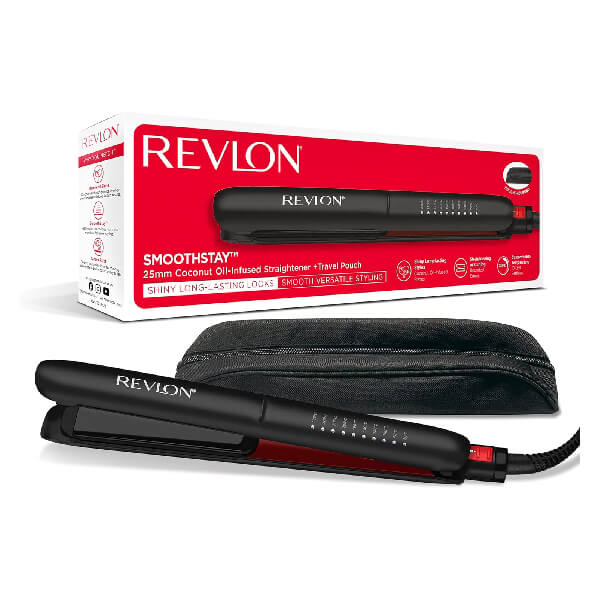 REVLON RVST2211PUK1 Straightening Iron, Black