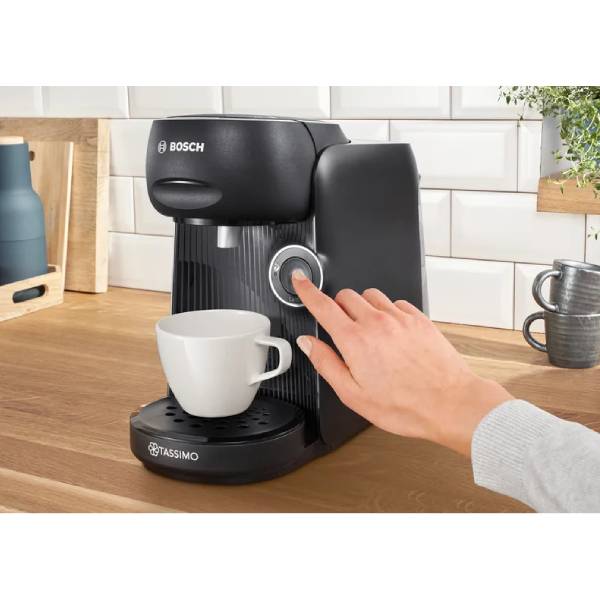 BOSCH TAS162E Tassimo Finesse Καφετιέρα με Κάψουλα, Μαύρο