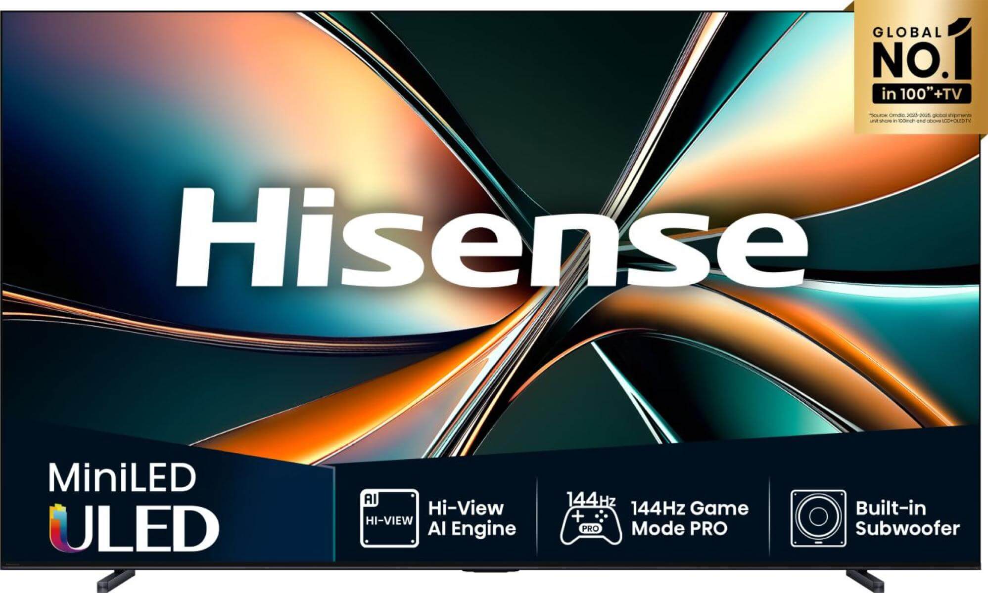 HISENSE 85U7Q 85'' U7Q | ULED MiniLED Smart TV 4K 144 Hz